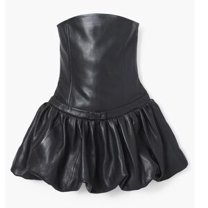 Marc Jacobs Black Strapless Dress